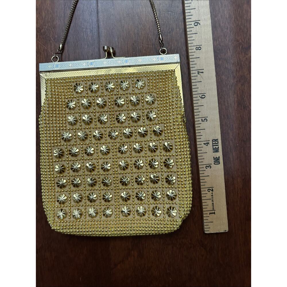Vintage Gold Candy Dot Hand Bag - Picture 10 of 13